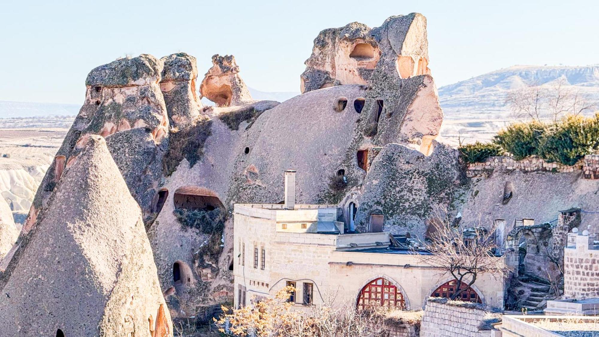 Mimi Cappadocia Luxury Cave Hotel Üçhisar Exteriör bild